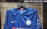 [ẢNH] Cận cảnh mẫu áo thi đấu mới với họa tiết khác người của Chelsea
