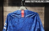 [ẢNH] Cận cảnh mẫu áo thi đấu mới với họa tiết khác người của Chelsea