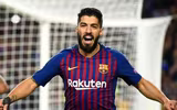 [ẢNH] Suarez ăn mừng phấn khích khi ghi bàn vào lưới đội bóng cũ Liverpool