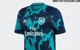 [ẢNH] Lộ mẫu áo loang lổ lạ mắt của Arsenal mùa giải tới
