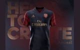 [ẢNH] Lộ mẫu áo loang lổ lạ mắt của Arsenal mùa giải tới