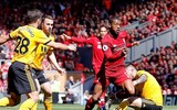 [ẢNH] Liverpool gượng cười an ủi nhau khi trở thành kẻ về nhì hay nhất lịch sử