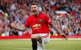 [ẢNH] Beckham tái xuất, Solskjaer ghi bàn, M.U đè bẹp Bayern 5-0