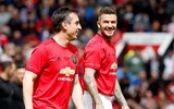 [ẢNH] Beckham tái xuất, Solskjaer ghi bàn, M.U đè bẹp Bayern 5-0
