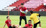[ẢNH] Đặng Văn Lâm tươi rói, tự tin trước khi tập trung ĐT Việt Nam