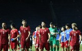 [ẢNH] Sút hỏng 11m, Công Phượng gắng tươi cười cùng đồng đội nhận HC bạc
