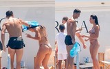[ẢNH] Ronaldo và bạn gái khoe dáng bốc lửa trên du thuyền ở Hy Lạp