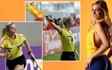 [ẢNH] Nữ trọng tài xinh đẹp liên tục bị gạ bán dâm
