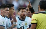 [ẢNH] Cận cảnh tình huống Messi bị gây gổ, nhận thẻ đỏ oan uổng