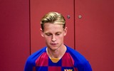 [ẢNH] Barca ra mắt mẫu áo đấu sân khách cực bắt mắt