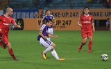 [ẢNH] Quang Hải ghi bàn 3 trận liên tiếp, Hà Nội FC lên đầu bảng V-League