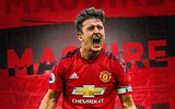[ẢNH] Harry Maguire phấn khởi khoác lên mình màu áo M.U