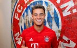 [ẢNH] Coutinho hớn hở ra mắt Bayern, lấy số áo tuyệt đẹp Robben để lại