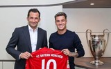 [ẢNH] Coutinho hớn hở ra mắt Bayern, lấy số áo tuyệt đẹp Robben để lại
