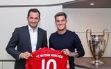 [ẢNH] Coutinho hớn hở ra mắt Bayern, lấy số áo tuyệt đẹp Robben để lại