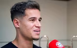 [ẢNH] Coutinho hớn hở ra mắt Bayern, lấy số áo tuyệt đẹp Robben để lại