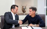 [ẢNH] Coutinho hớn hở ra mắt Bayern, lấy số áo tuyệt đẹp Robben để lại