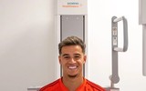 [ẢNH] Coutinho hớn hở ra mắt Bayern, lấy số áo tuyệt đẹp Robben để lại