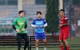 [ẢNH] Từ Thái Lan trở về, Đặng Văn Lâm phấn khích tập cùng ĐT Việt Nam