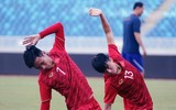 [ẢNH] HLV Park vui vẻ gặp lại thầy cũ Guus Hiddink, sẵn sàng đấu U22 Trung Quốc