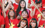 [ẢNH] Cổ động viên - tài sản vô giá của giải bóng đá học sinh THPT Hà Nội