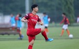 [ẢNH] Tạm thoát nỗi buồn ở Bỉ, Công Phượng vui vẻ tập cùng ĐT Việt Nam