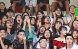 [ẢNH] Những khoảnh khắc độc đáo và đáng yêu ở giải bóng đá học sinh Hà Nội