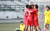 [ẢNH] Những khoảnh khắc độc đáo và đáng yêu ở giải bóng đá học sinh Hà Nội