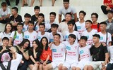 [ẢNH] Những khoảnh khắc độc đáo và đáng yêu ở giải bóng đá học sinh Hà Nội