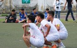 [ẢNH] Những khoảnh khắc độc đáo và đáng yêu ở giải bóng đá học sinh Hà Nội