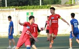 [ẢNH] Cầu thủ Đại Mỗ bật khóc sau trận thua á quân THPT Phùng Khắc Khoan
