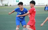 [ẢNH] Cầu thủ Đại Mỗ bật khóc sau trận thua á quân THPT Phùng Khắc Khoan