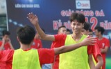 [ẢNH] THPT Ngô Sỹ Liên gây sốt khi hạ thuyết phục THPT Chu Văn An