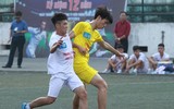 [ẢNH] Cầu thủ THPT Kim Liên bật khóc sau trận thua trước trường Vân Tảo
