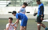 [ẢNH] THPT Tân Lập vào tứ kết sau trận đấu nghẹt thở trước THPT Hà Thành