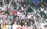 [ẢNH] THPT Tân Lập vào tứ kết sau trận đấu nghẹt thở trước THPT Hà Thành