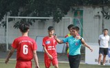 [ẢNH] Thắng kịch tính bằng luân lưu, THPT Lê Văn Thiêm vào top 8