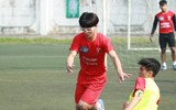 [ẢNH] Thắng kịch tính bằng luân lưu, THPT Lê Văn Thiêm vào top 8