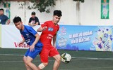 [ẢNH] Vào chung kết, CĐV vỡ òa sung sướng, cầu thủ THPT Lê Văn Thiêm bật khóc