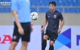 [ẢNH] Chịu nhiều sức ép, tuyển Thái Lan lặng lẽ tập dưới mưa lạnh sân Mỹ Đình