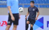 [ẢNH] Chịu nhiều sức ép, tuyển Thái Lan lặng lẽ tập dưới mưa lạnh sân Mỹ Đình
