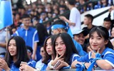 [ẢNH] THPT Lê Văn Thiêm, dù thế nào cổ động viên vẫn luôn ở bên các bạn!