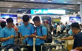 Những hình ảnh đầu tiên của U23 Việt Nam sau khi đặt chân đến Thái Lan