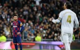 [ẢNH] Dự khán Siêu kinh điển, Ronaldo khoái chí nhìn Messi bạc nhược trước Real