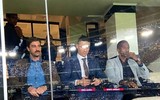 [ẢNH] Dự khán Siêu kinh điển, Ronaldo khoái chí nhìn Messi bạc nhược trước Real