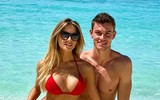 [ẢNH] Vẻ đẹp bốc lửa của vợ trung vệ Rugani vừa nhiễm Covid-19