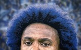[ẢNH] Sẽ thế nào nếu Ronaldo, Messi... nhuộm tóc theo màu áo CLB?
