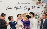 [ẢNH] Bộ ảnh lễ đính hôn đẹp lung linh của Công Phượng