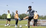 [ẢNH] Đoàn Văn Hậu mới có hình xăm như Neymar?