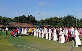 [ẢNH] THPT Lê Văn Thiêm tưng bừng cọ xát, hướng tới giải Báo ANTĐ 2020